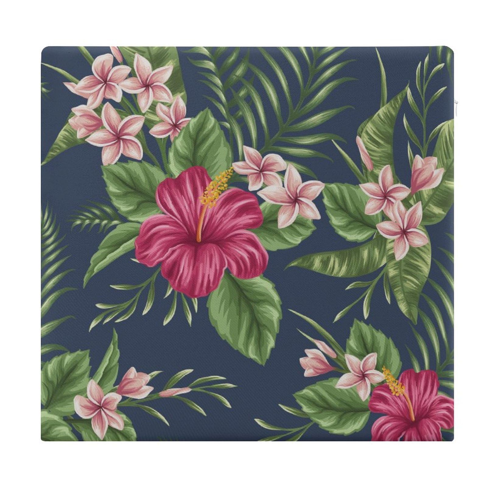 JZemdybill Chair Pad, Flower Seat Pad, Square Chair Cushion for Yoga Living Room Balcony