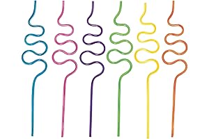 Silly Reusable Straws | Pack of 48