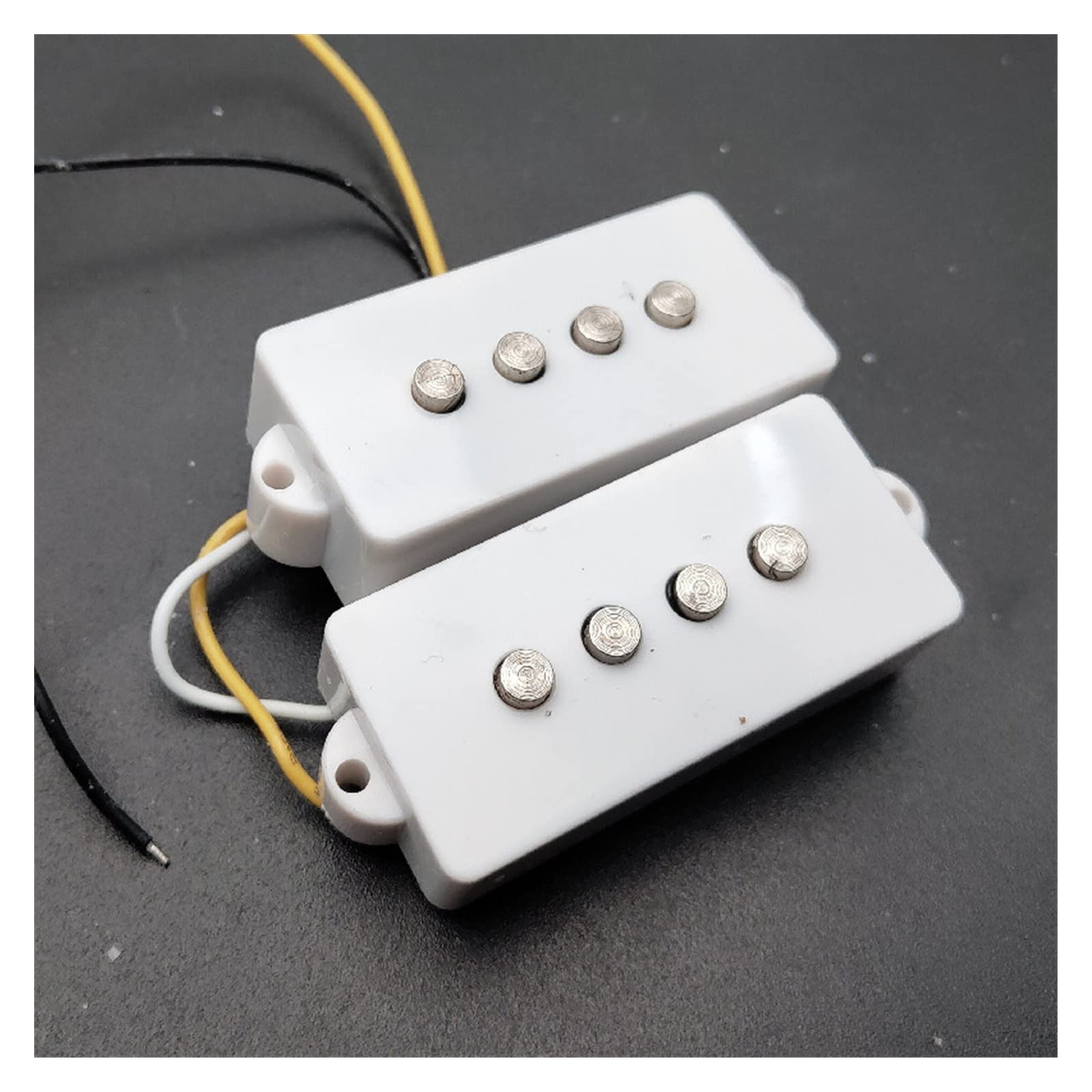 Guitar Pickups Open Style 4 Strings Bass Humbucker Pickup for 4 String Bass Guitar Parts Replacement (Color : 02)