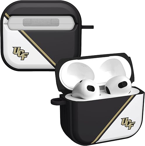 Miniatura 15 de AFFINITY BANDS Central Florida Knights Camo HDX - Funda compatible con Apple AirPods Pro Camo,Champion Series,Clásico,Negro clásico,Blanco