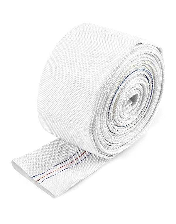 QWORK Backwash Hose, 2" ID x 30 FT Flexible Discharge Fire Hose, Lightweight Polyester Flat Water Pump for Outdoor Lawn Garden Park Car Cleaning Pool by QWORK - Image 3
