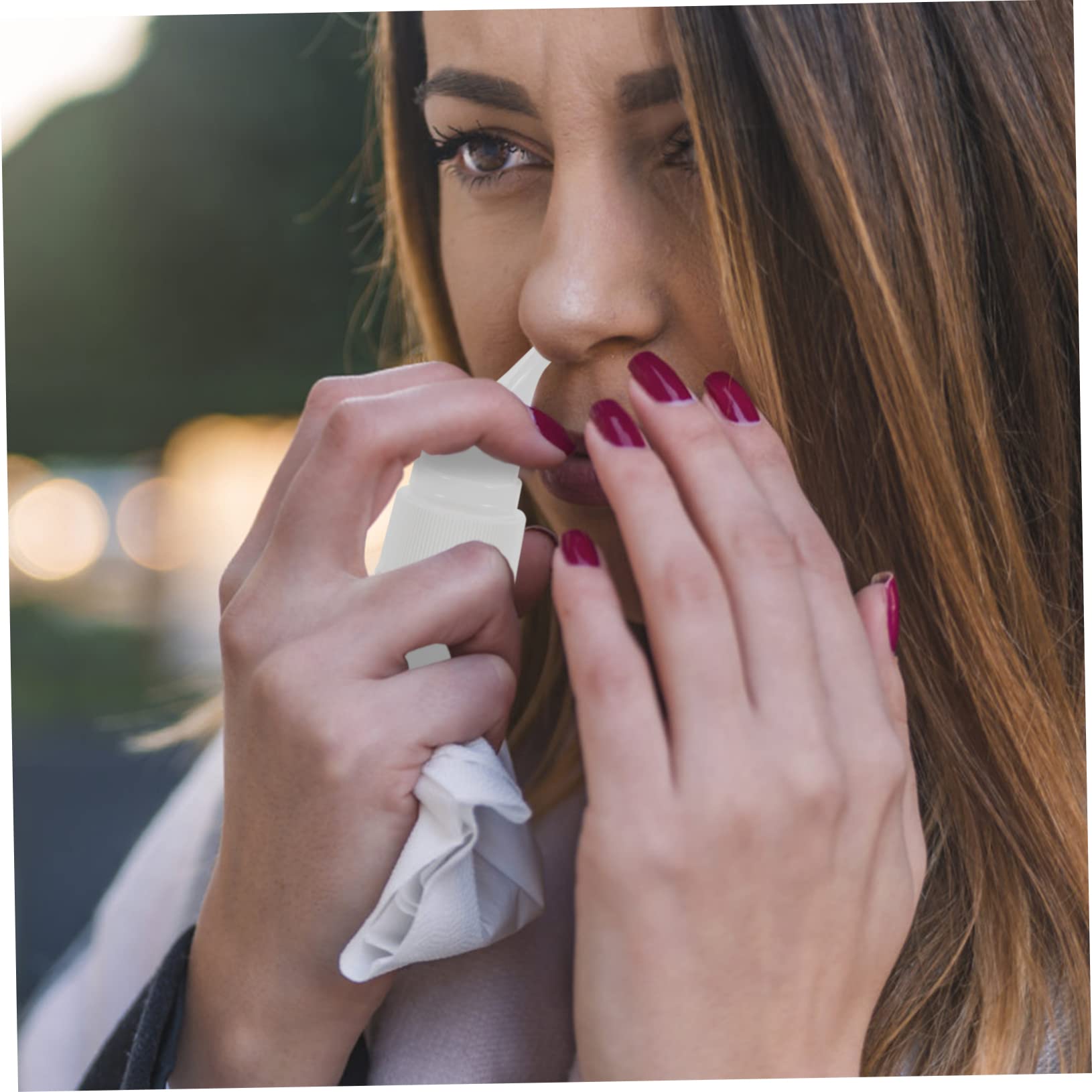 MAGICLULU 4 Sätze Nasenspülung nasenreiniger nasal irrigation Nasenreinigung Nasenpflege Nasenspülsystem Nasenspülflasche Nasenspüler sauber Waschmittel Sprühflasche Werkzeug Neti-Topf pp
