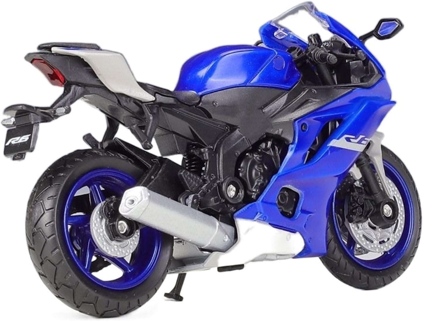 Compatible with Yamaha, YZF-R6 1:18 Scale Die-Cast Alloy Motorcycle Model Replica Display Gift