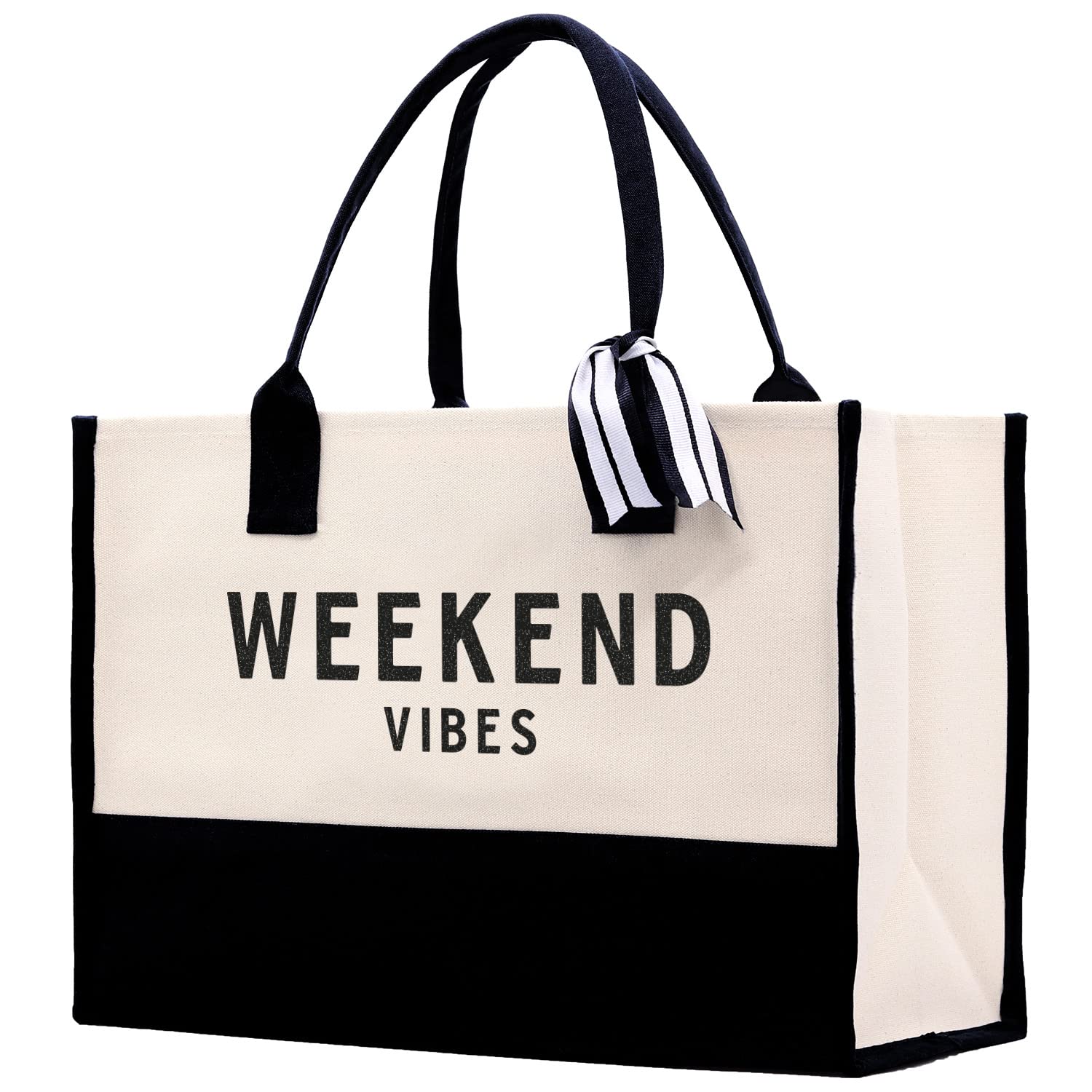 Beach Tote Bag Large - Chic Tote Bag for Pool Gym Travel Cruise Picnic Road Trip