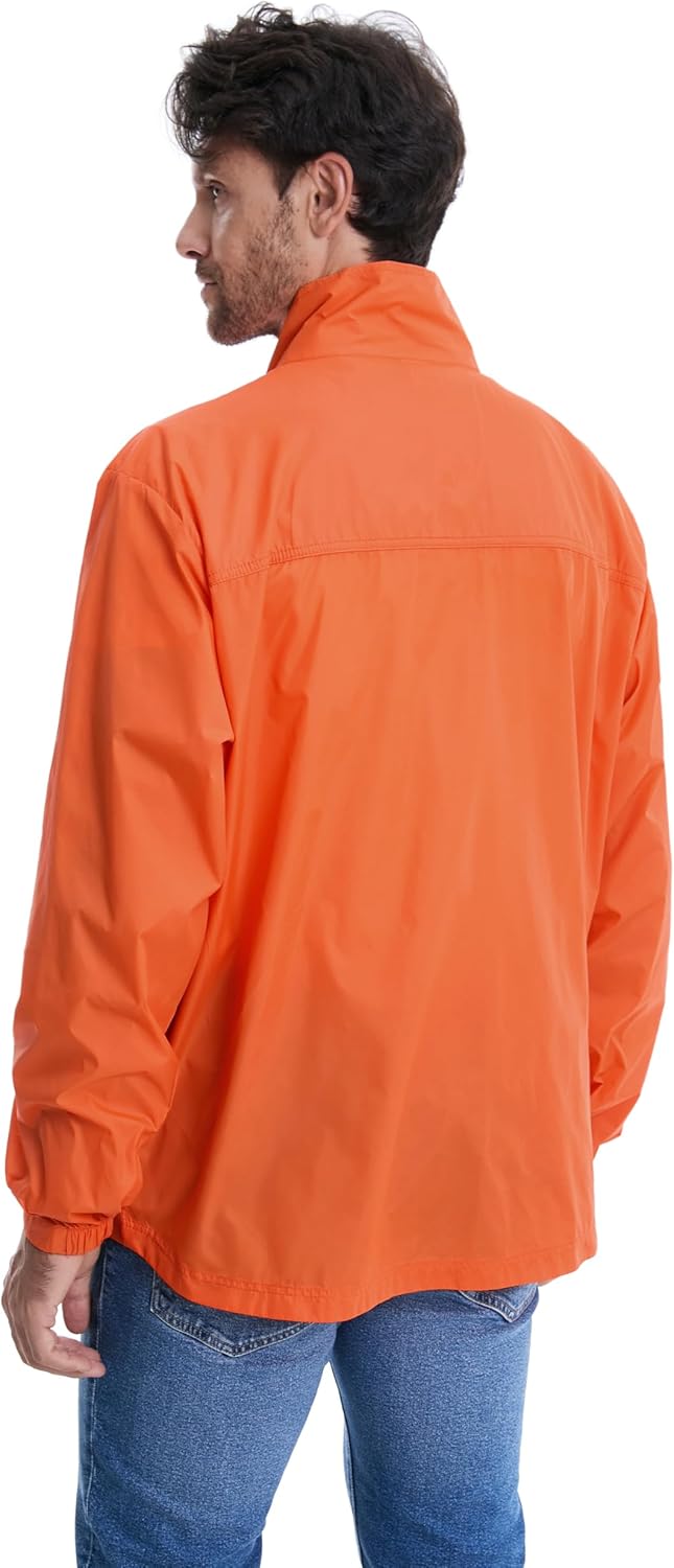 TRAILSIDE SUPPLY CO. Mens Windbreaker Jackets Lightweight Packable Jacket,Windproof and Dustproof - Image 2