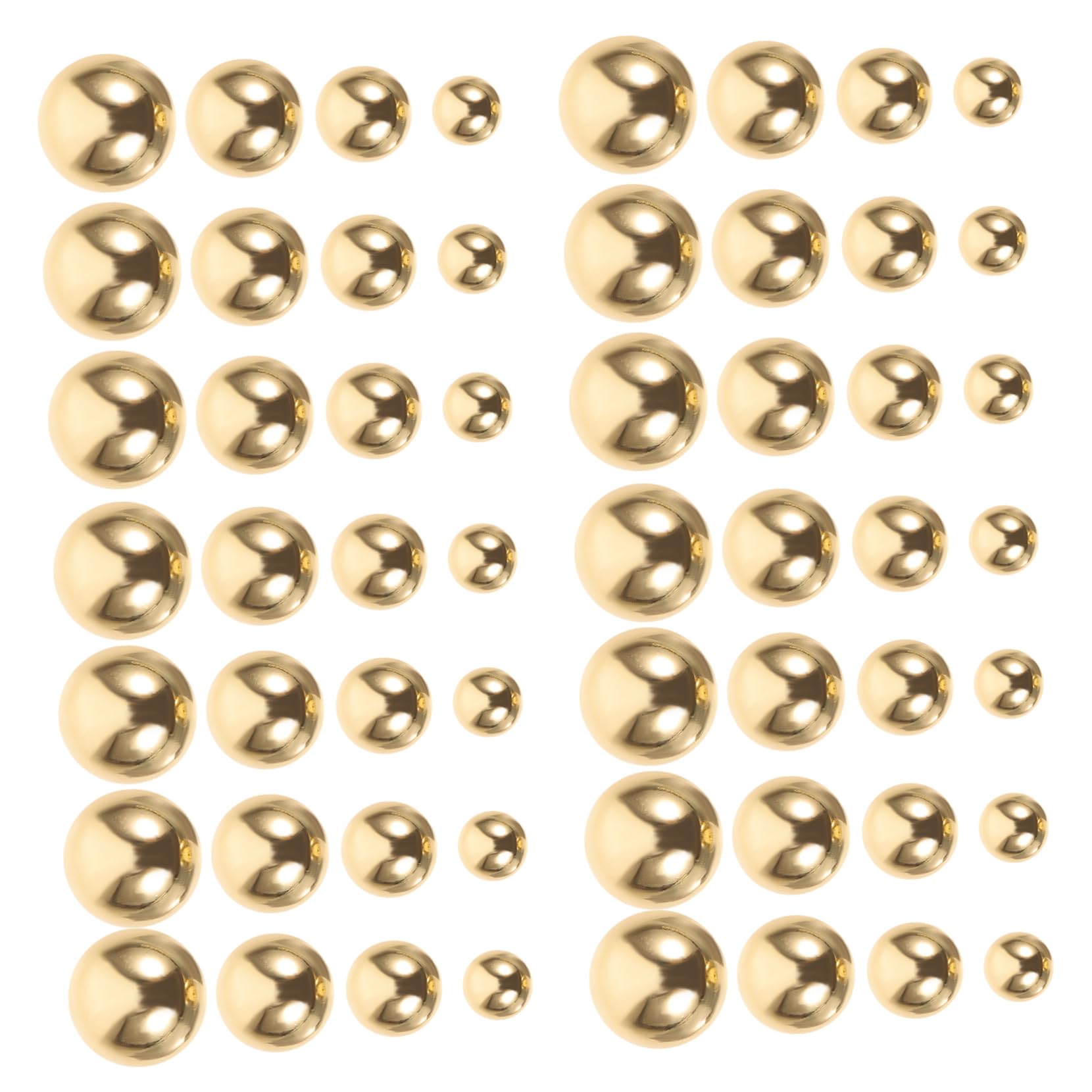 SEWACC 1000pcs Mixed Nail Charms Bulk Flat Back Pearl Jewelry for Crafting Decorative Nail Art