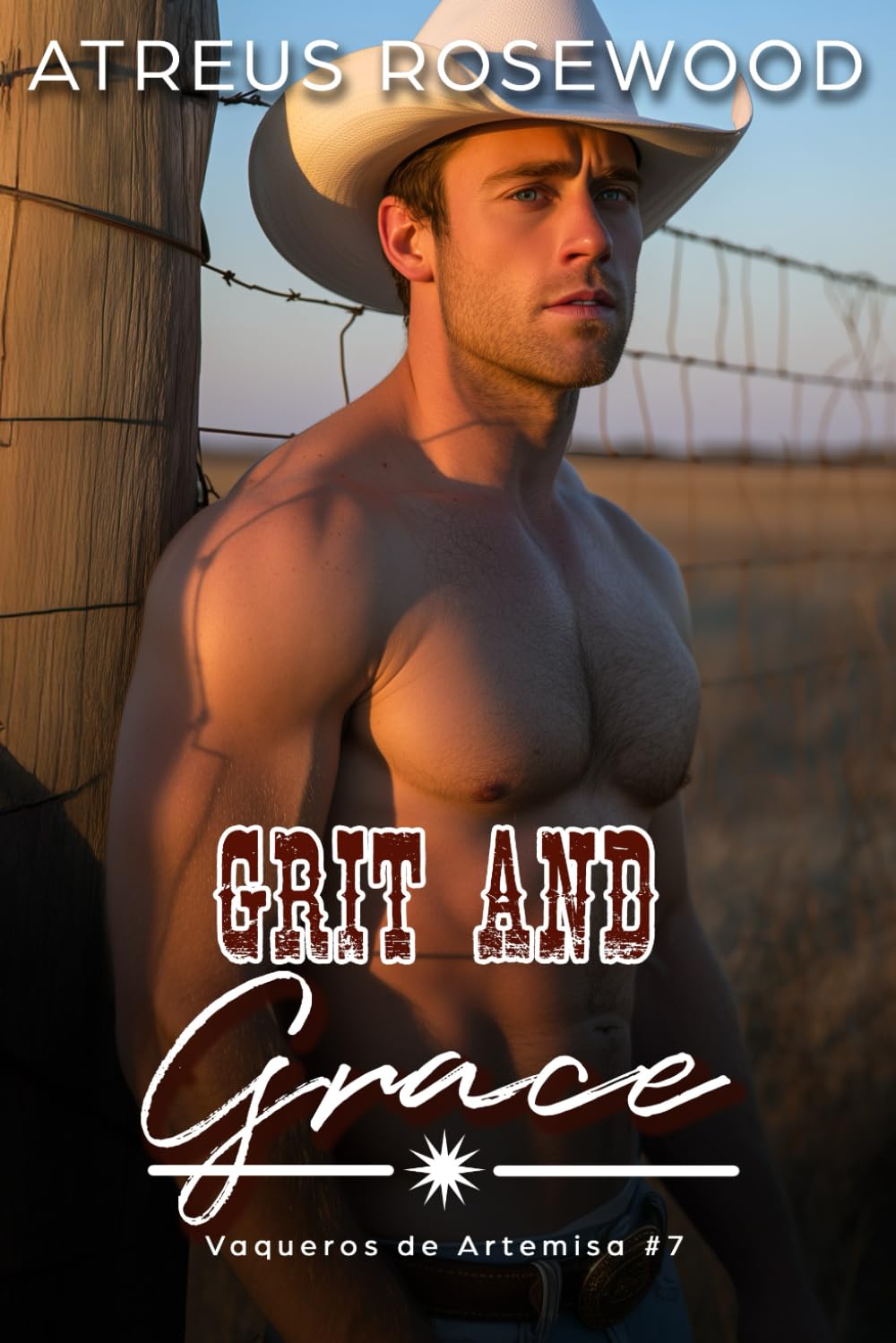 Grit and Grace (versión en español): Un romance gay de vaqueros, dulce y picante (Vaqueros de Artemisa)