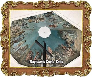 Magellan's Cross Cebu Philippines Travel Souvenir Fridge Magnet City Attractions Refrigerator Magnet