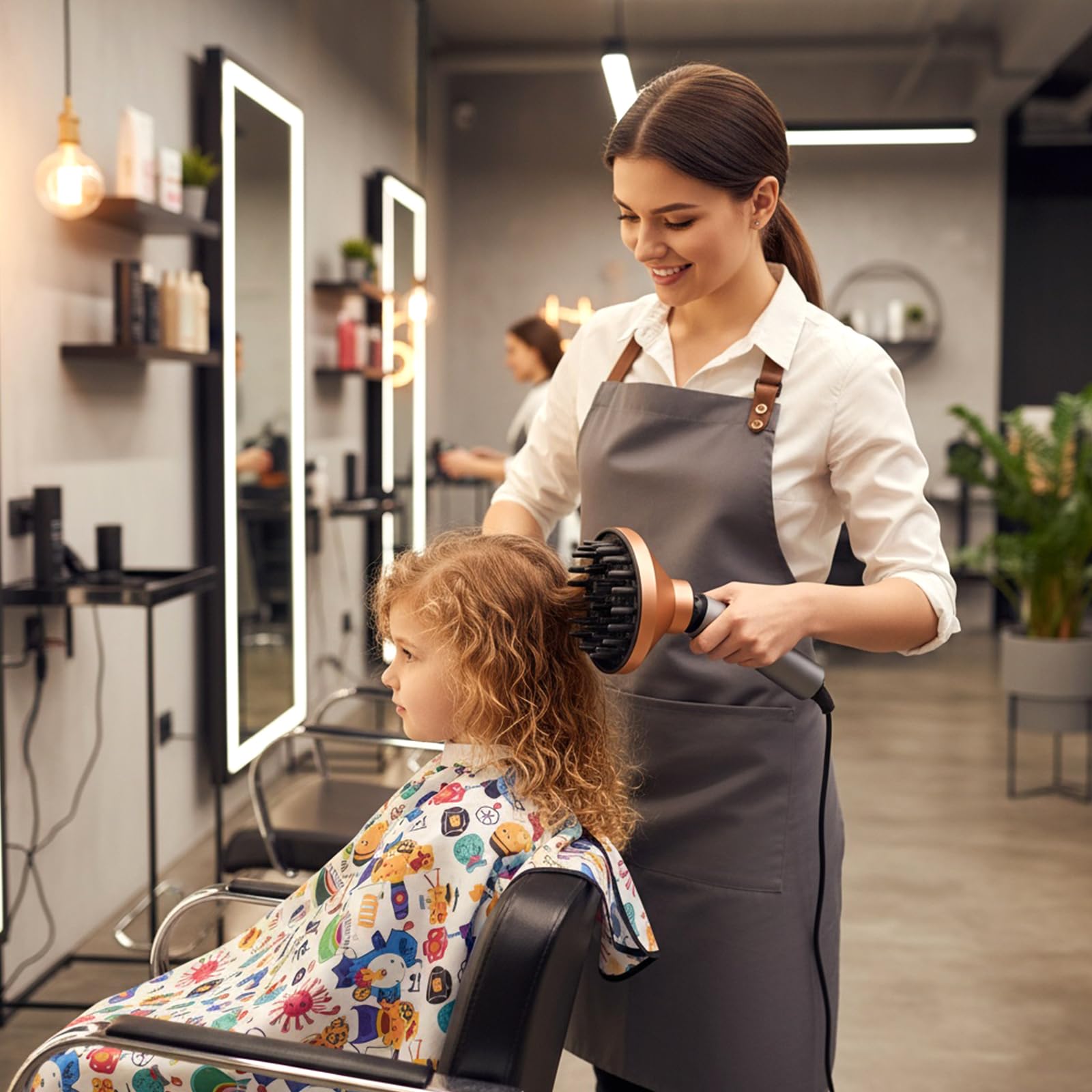 Diffusordüse für Dyson für Airwrap, Haartrockner Diffusor Aufsatz, Haarstyling Zubehör Kompatibel für Dyson für Airwrap Styler HS01 HS05