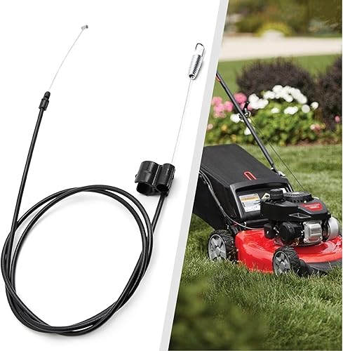 Miniatura 8 de 746-04728A Reemplazo del cable de transmisión de una sola velocidad para cortacésped MTD Troy-Bilt TB200 TB210, reemplaza 946-04728A