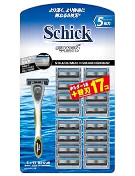 Schick シッククアドロ5チタニウム　替刃　QTI5 71fl+DlOYhL.jpg
