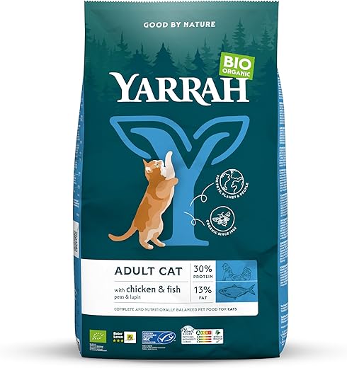 ヤラー オーガニックキャットフード フィッシュ 2.4kg