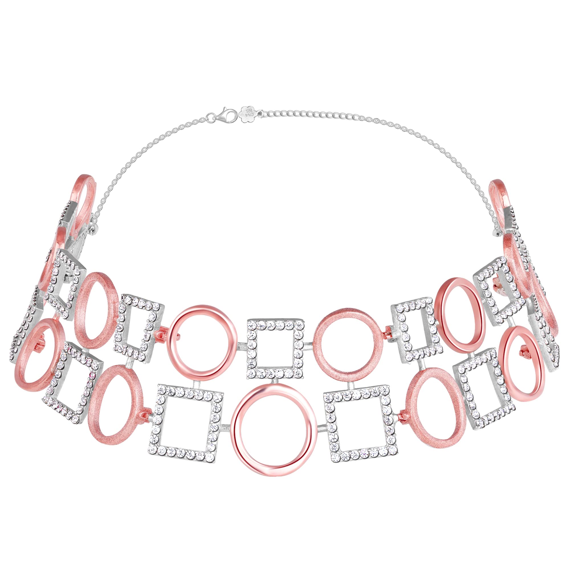 See full amazon price history chart for GIVA 925 Silver Rose Gold and Silver Geometric Link Choker | Pendant to Gift Women and Girls | With Certificate of Authenticity and 925 Stamp | 6 Months Warranty* GIVA 925 Silver Rose Gold and Silver Geometric Link Choker | Pendant to Gift Women and Girls | With Certificate of Authenticity and 925 Stamp | 6 Months Warranty* (B0BVMQPMMZ) Amazon Price History, Amazon Price Tracker