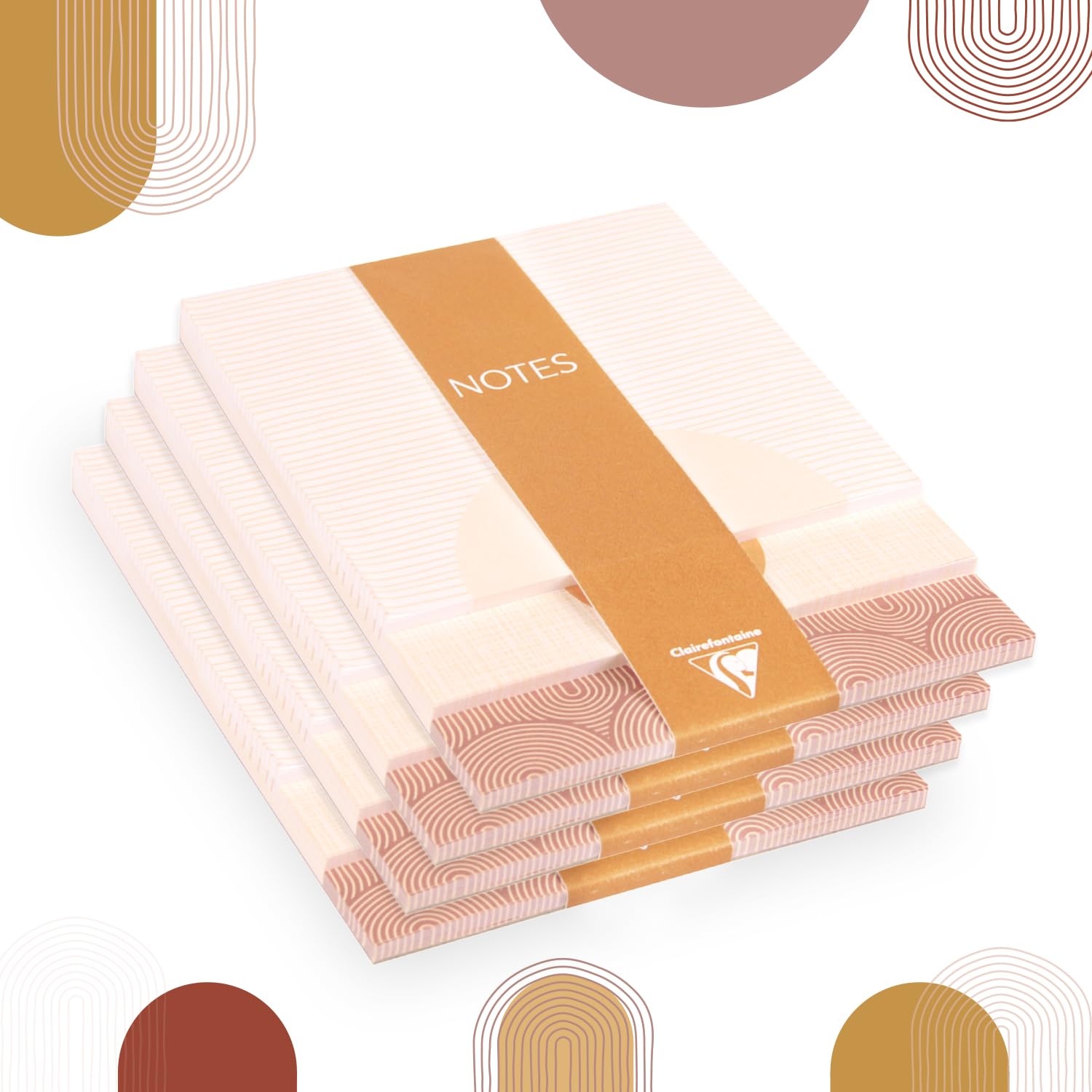 Clairefontaine 116070C, Set of 4 Memo pads 90 Sheets - Image 2