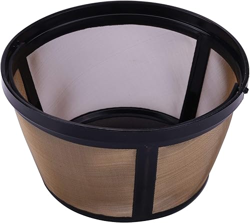 Miniatura 4 de OWLEEN Filtro de café de repuesto reutilizable para cesta de 4 tazas para filtro de café permanente para cafetera y cafetera