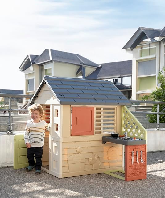 Foto 4 de 7 de Smoby Life Casa Nature con Cocina de Juguete - Casita Infantil Interior y Exterior