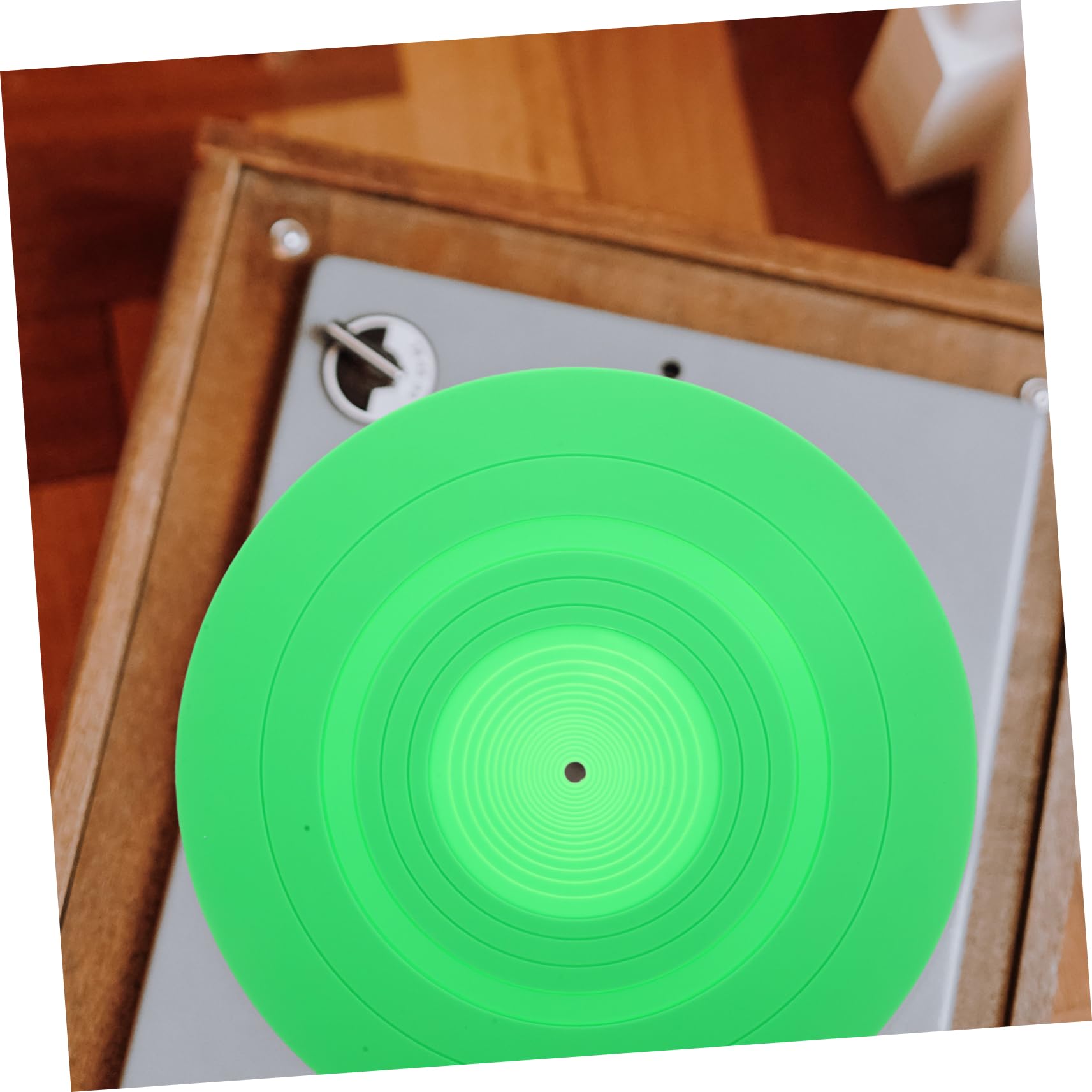 GLSTOY Silicone Turntable Mat Vinyl Record Protective Pad Slipmat for Record Player Anti-static