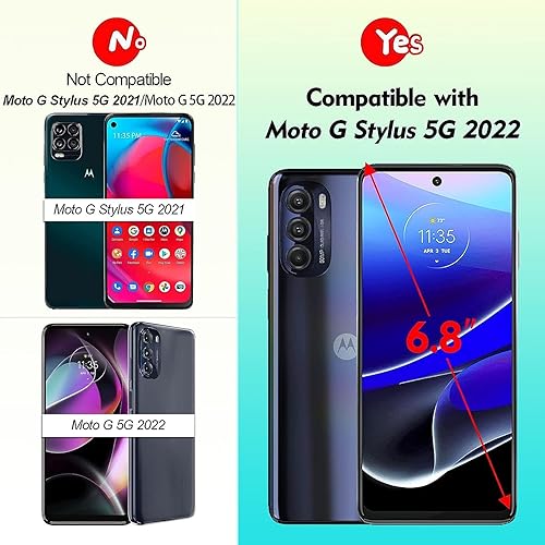 Miniatura 2 de YHXMARSCAN Pantalla para Motorola Moto G Stylus 5G 2022 Pantalla LCD Reemplazo para XT2215 Asamblea Digitalizador de Pantalla Táctil (con Marco)