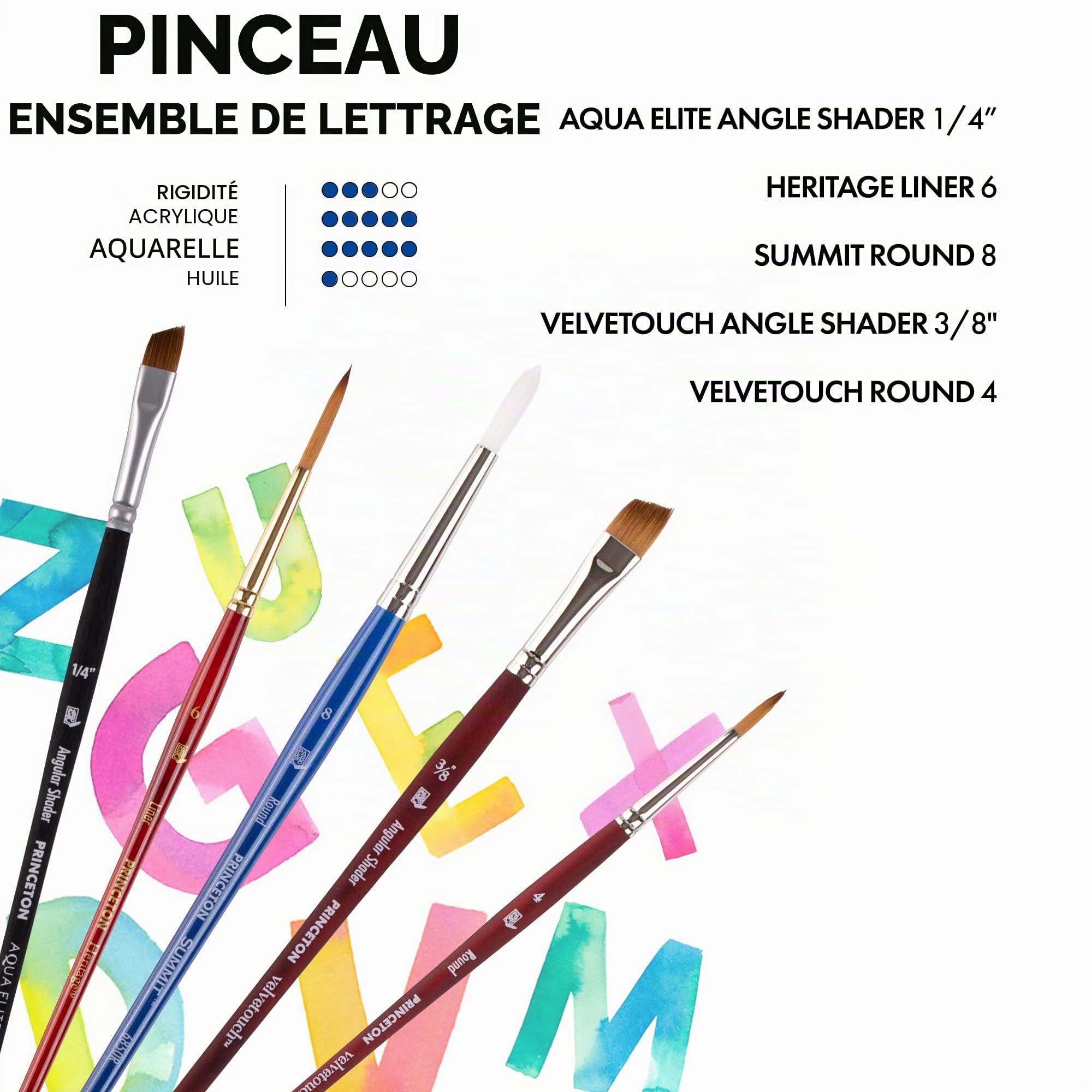 PRINCETON Pinceaux, Synthétiques, Non Applicable