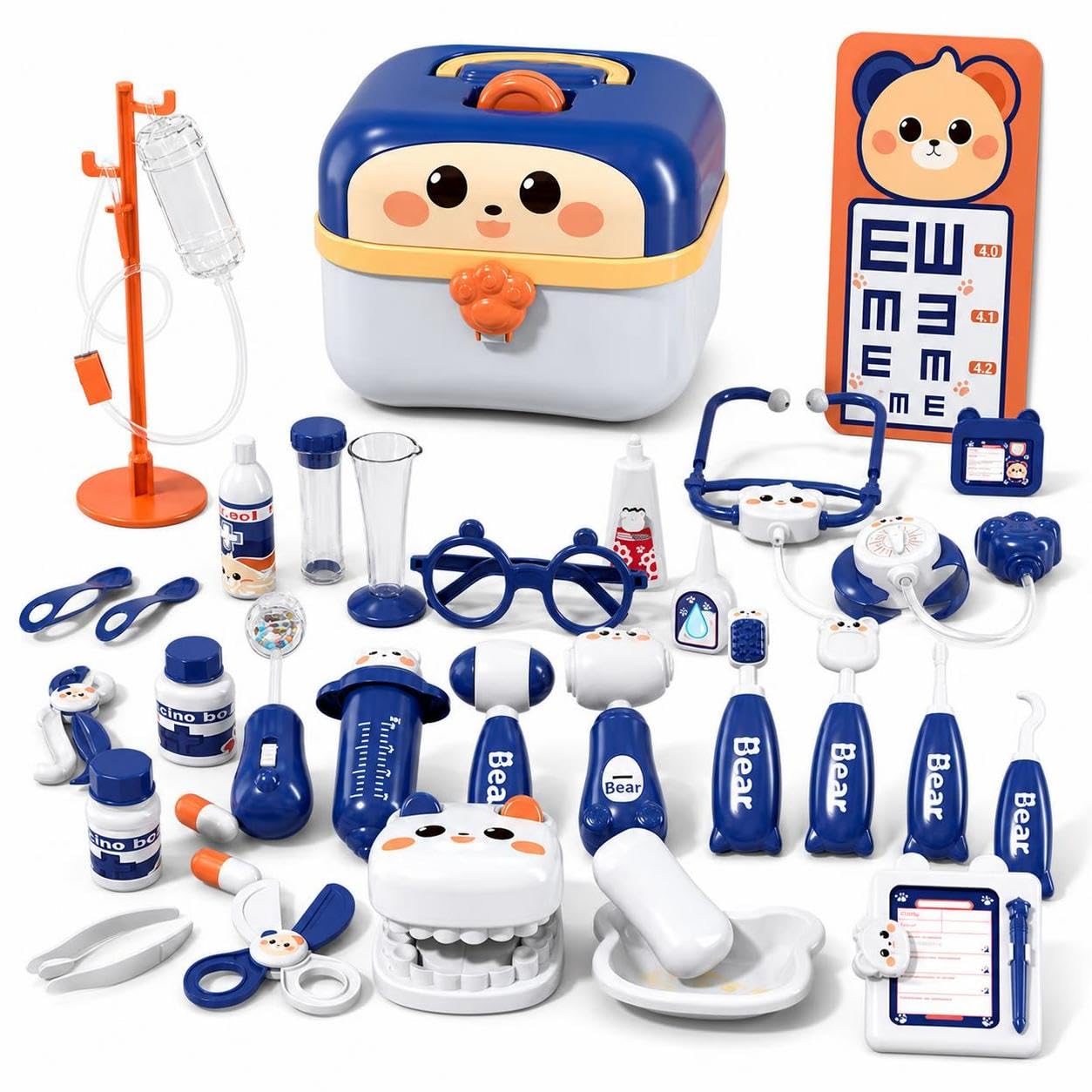Juegos Educativos Kit Médico Infantil para Juego Roles Doctor y ntista