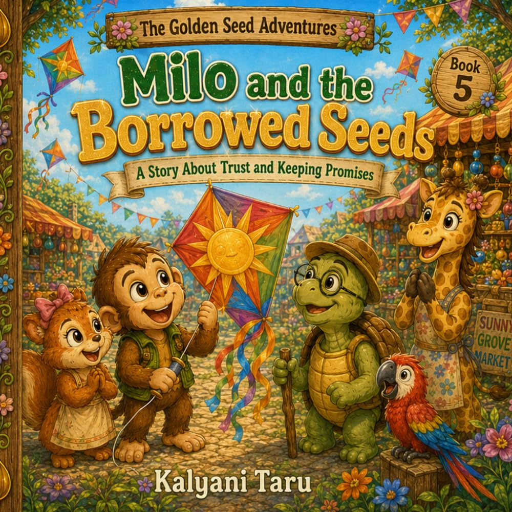 Milo and the Borrowed Seeds: A Story About Trust and Keeping Promises (The Golden Seed Adventures)