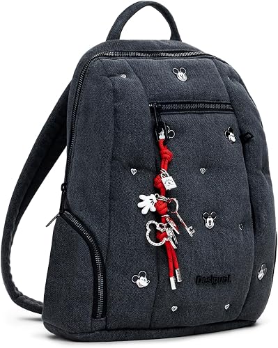 Desigual BACK_MICKEY STU, U, 2070 DENIM DARK GREY - 1
