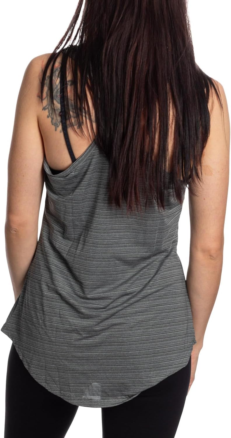 Calhoun NHL Womens Lightweight Sleeveless Loose Fit Workout Racerback Tank Top