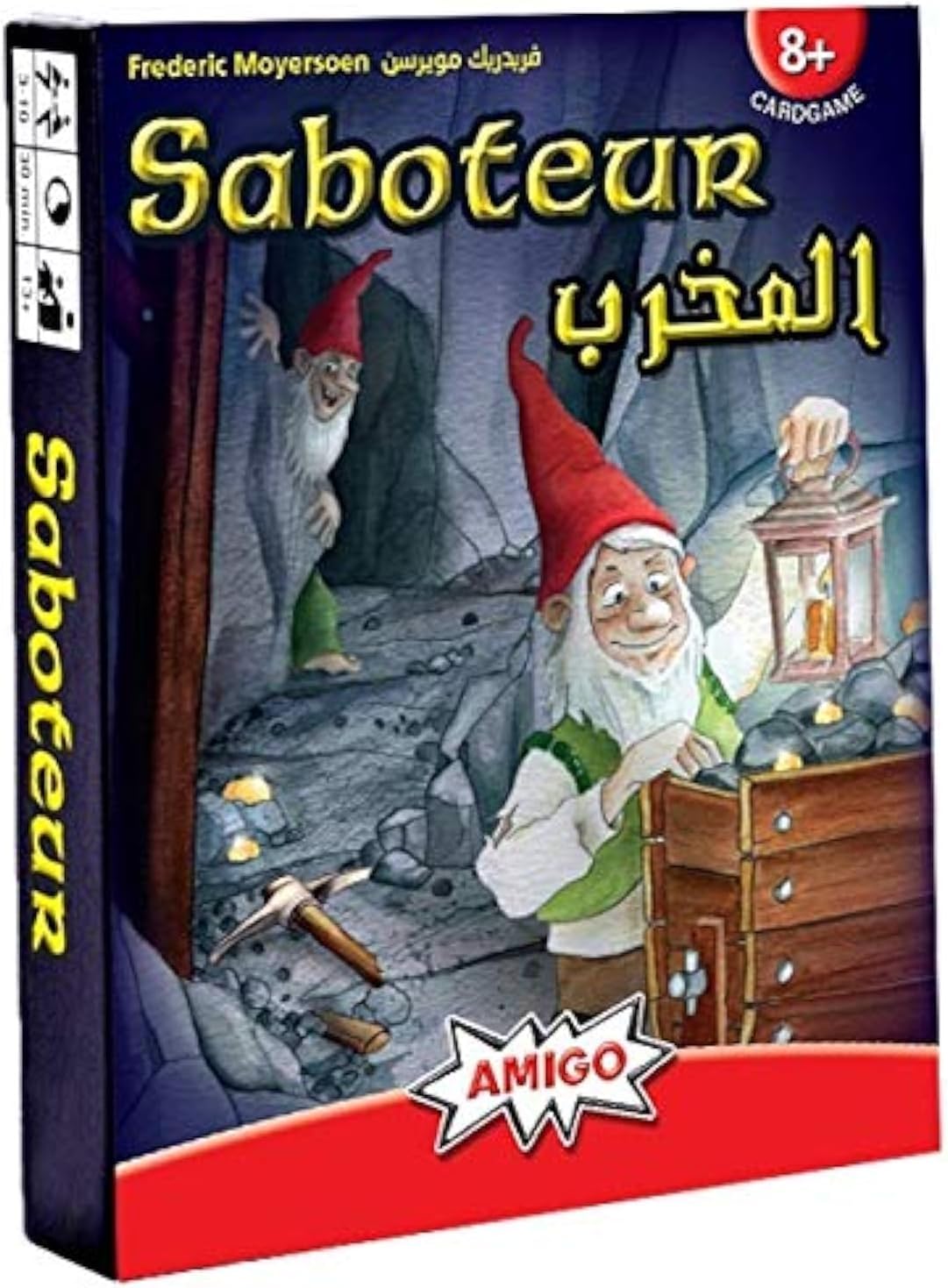 AMIGO Saboteur Card Game (English/ Arabic)