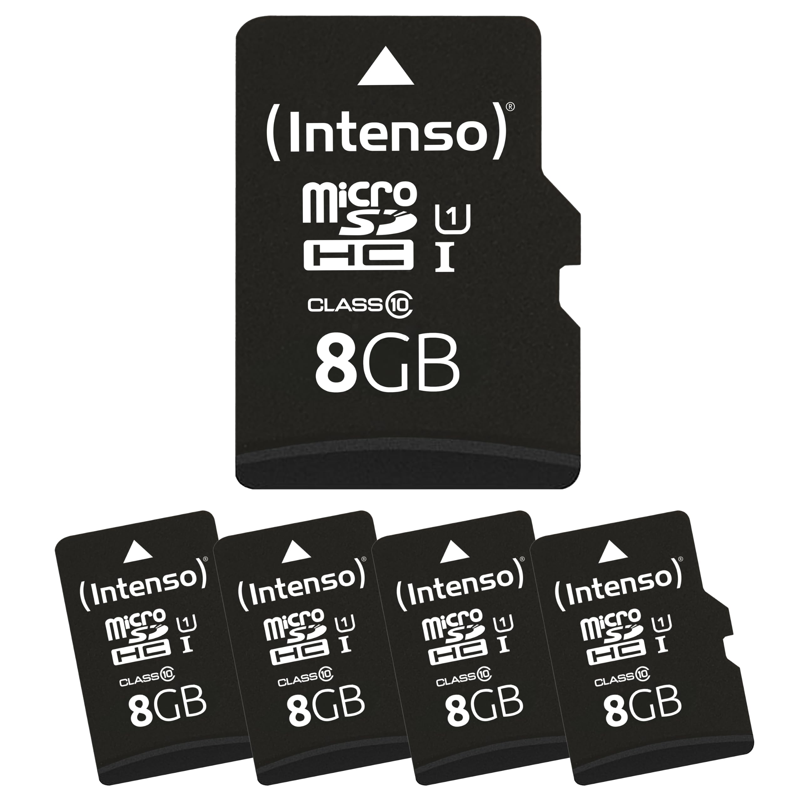 Tarjeta microSD de 8 GB Micro SDHC multipack para cámara y PC 8
