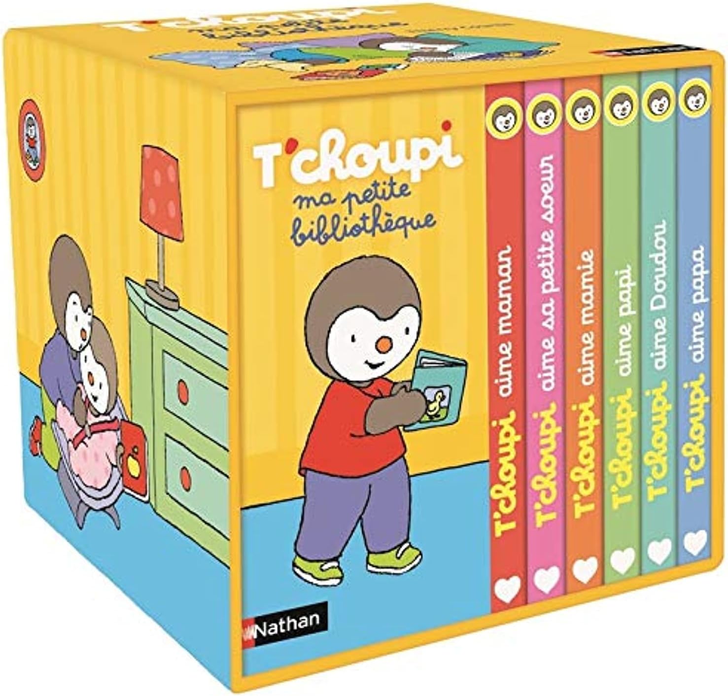 Ma petite bibliothèque T'choupi