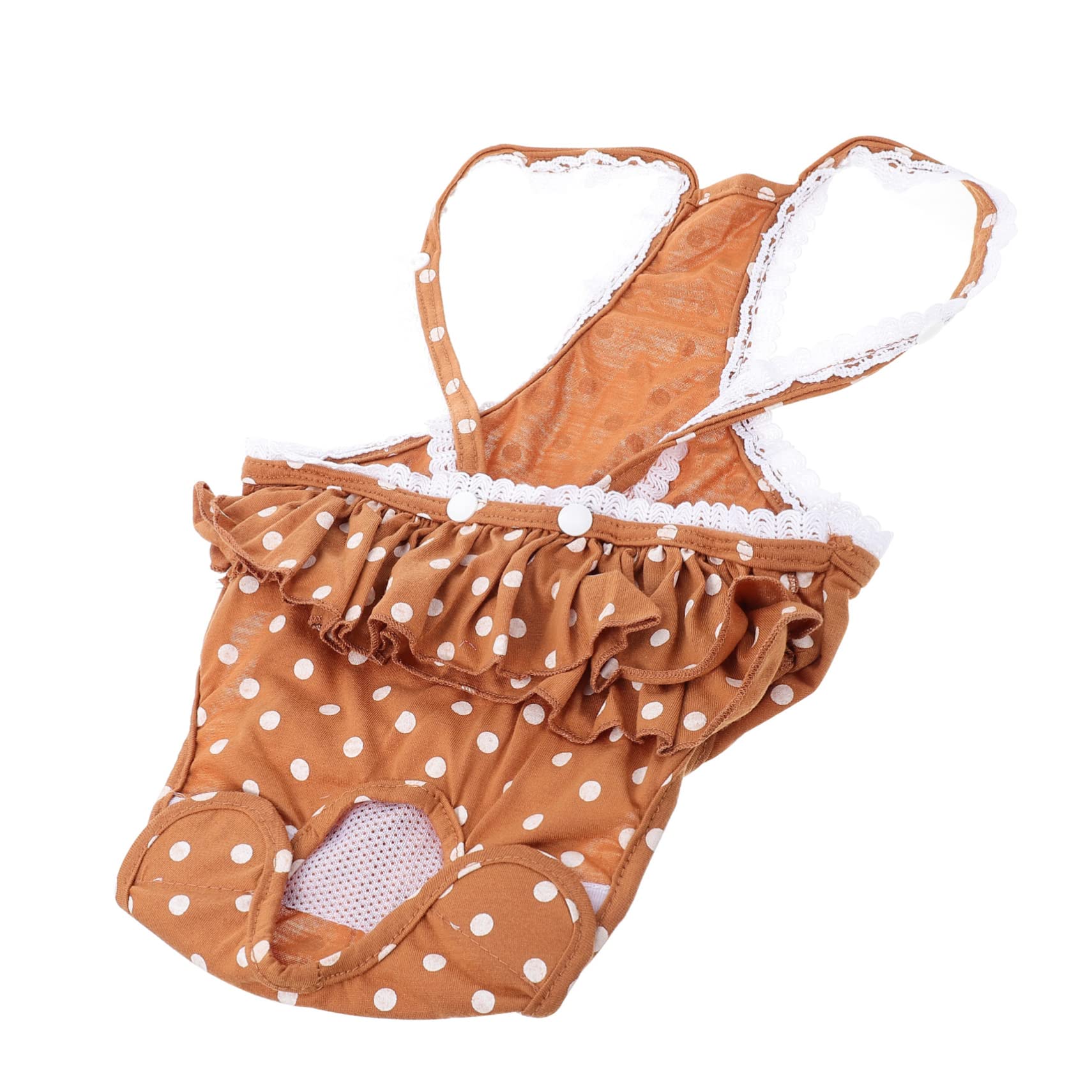 Yardwe Pet Pants Female Dog Diapers Washable Doggy Diaper Panties Puppy Sanitary Pant Dog