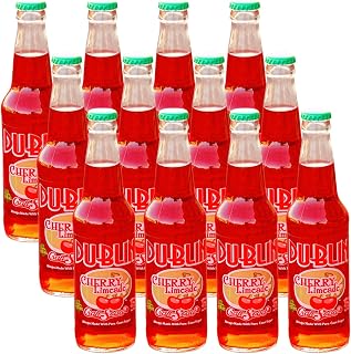 Dublin Bottling Works Craft Soda, Pure Cane Sugar, Made in Texas – Assorted 12-Pack – Premium Small-Batch Soda, Gluten-Free, Retro Artisanal Beverages (12 Pack, Cherry Limeade)