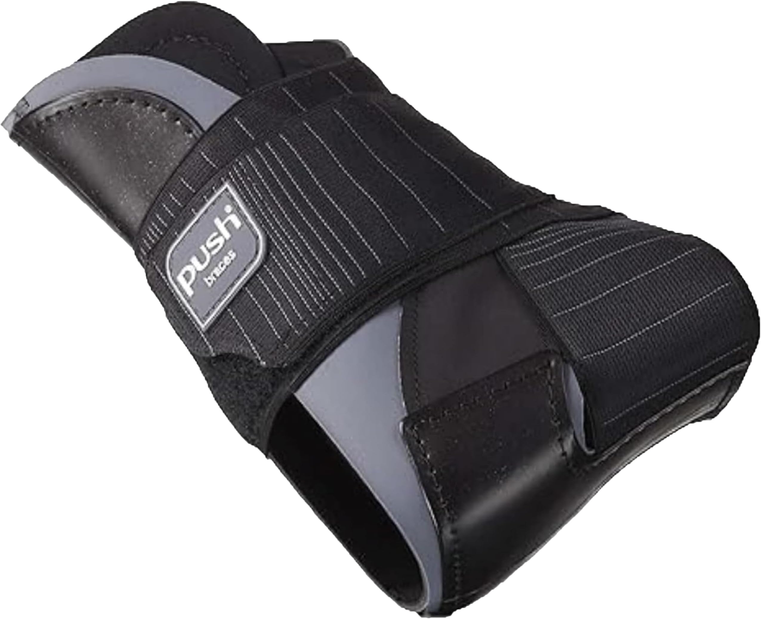 PUSH Ortho Ankle Brace Aequi - Stabilizer for Sprain, Injury, Instability, Fracture, Arthritis - Compression Support, Comfortable Fit, Moisture-Wicking (Left Size 3)
