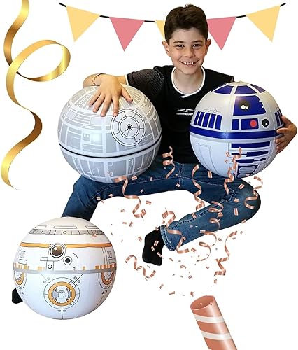 Miniatura 2 de Juego de 12 bolas inflables grandes de juego, bolas de 14 pulgadas, gran regalo de cumpleaños, decoración de fiesta, juego en interiores y exteriores