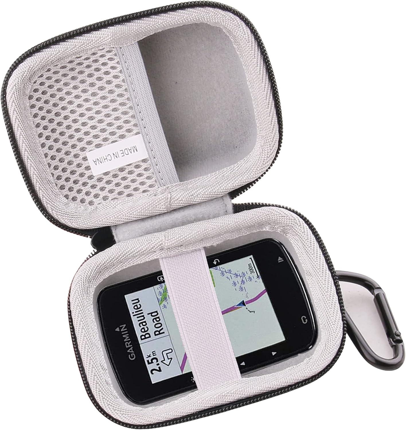 waiyu hard eva carrying case compatible with garmin edge 830530bryton rider 420e gps bike computer