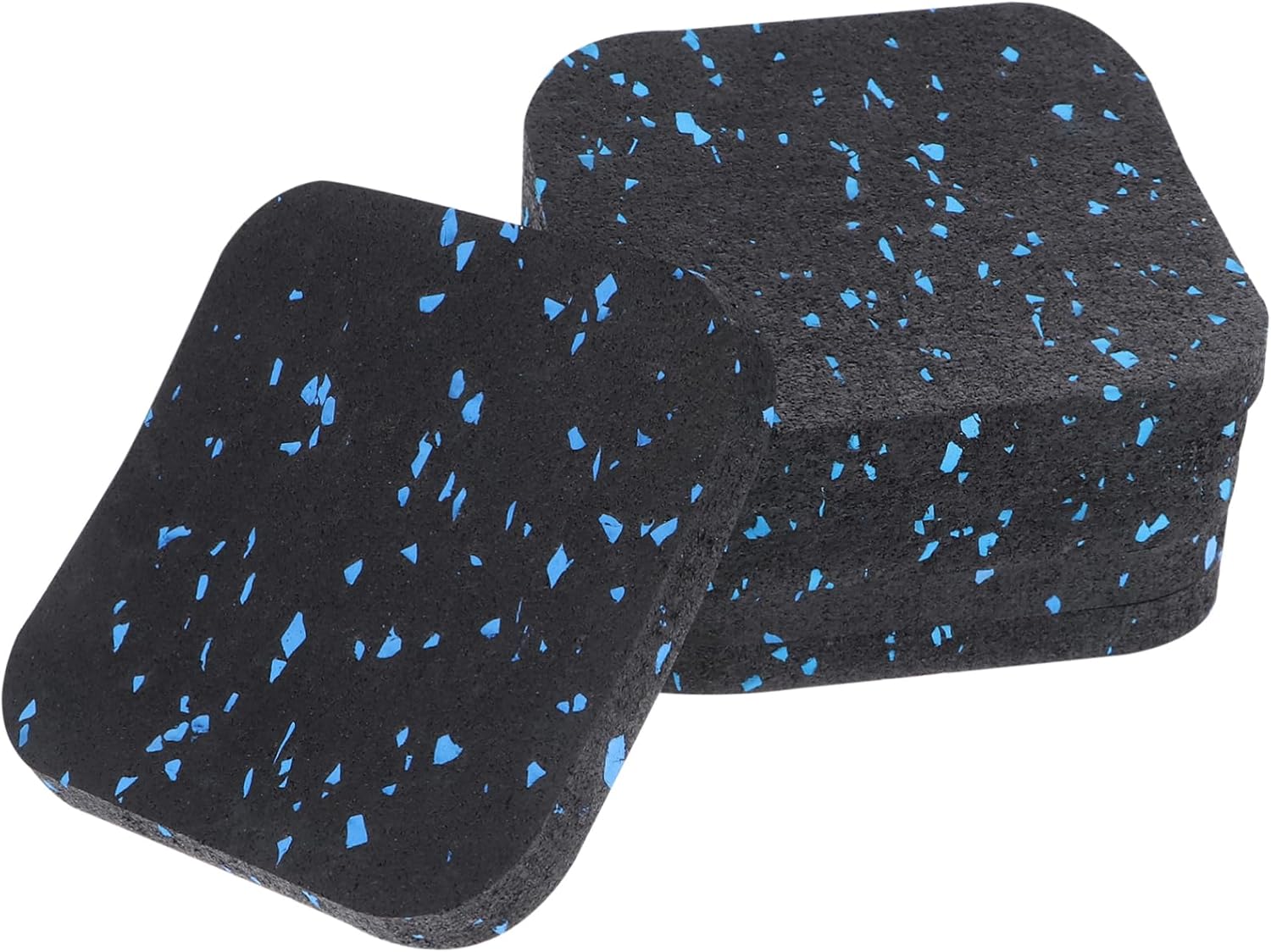 6pcs Skid Rubber Mats for Treadmill Fitness Equipment Durable Floor Protection Cushion for Home Use Noise Reduction Vibration Control Furniture Vibration Pads