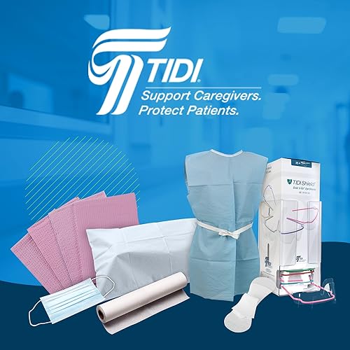 Miniatura 5 de TIDI 918101 - Toalla (13 x 18 pulgadas), color blanco