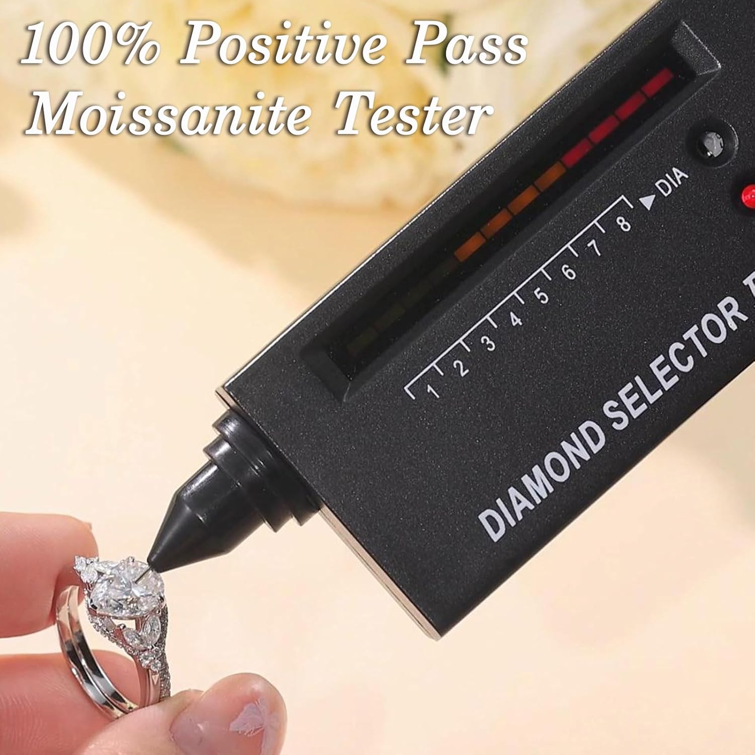 D Color VVS1 Moissanite Wedding Rings for Women 925 Sterling Silver Engagement Ring Bridal Set Pear Teardrop Size 5-10