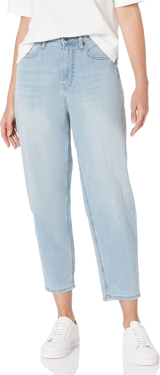 Women's High-Rise Relaxed Leg Tapered Ankle Jeans - Discontinued Colors
