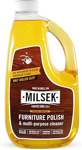 Milsek LM-4Limpiador de Muebles cera, con Aceite de limón