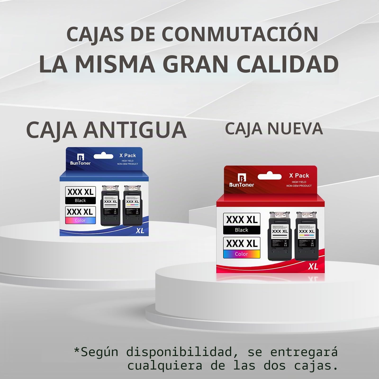 Cartuchos PG-545XL CL-546XL para Canon Pixma TS3150 TS3151 TS3351 TS3350 MG2550 MG2550S MG2950 MG3050 Negro Color 2-Pack