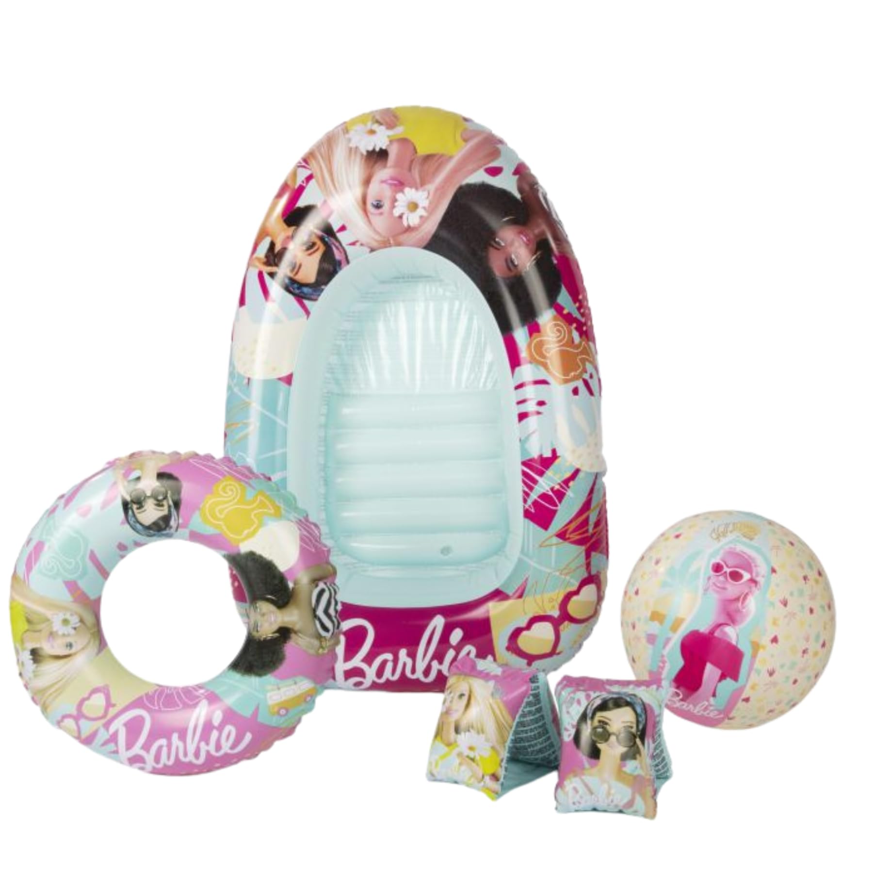 Barbie Swim Set with Inflatable Boat