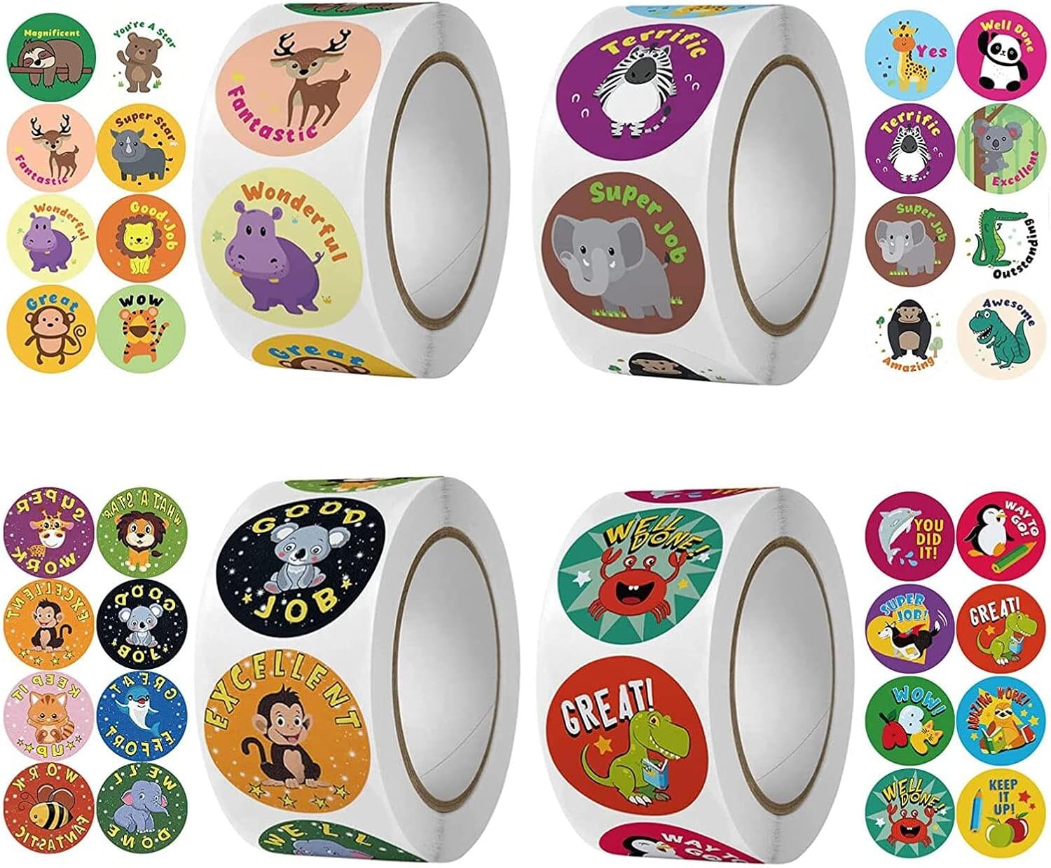 Reward Stickers for Kids, 2000Pcs Teacher Stickers, Stickers for Kids, Stickers for