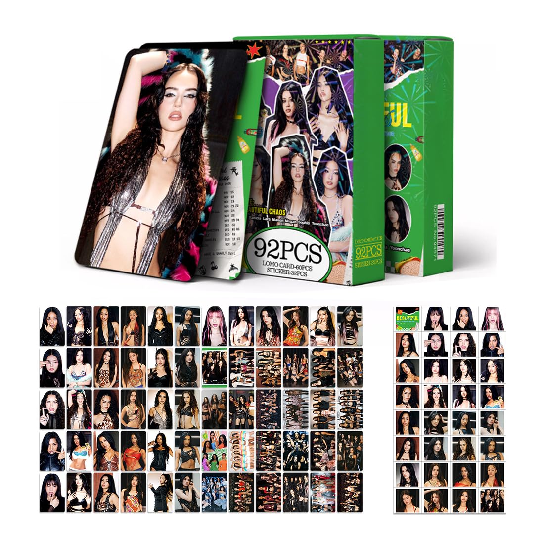 55 pezzi KATSEYE Photocards Album - Carte private dietro le quinte | Edizione limitata per fan e regalo per ragazze