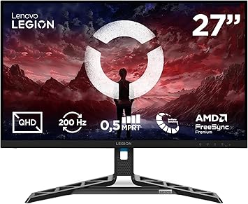 Lenovo Legion R27qe Gen2 écran gaming 27" QHD 200Hz - photo 1