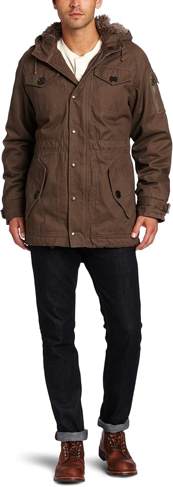 down fishtail parka