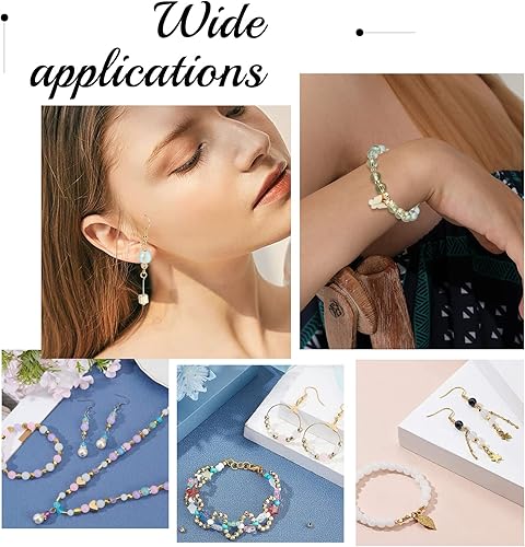 Miniatura 3 de PH PandaHall 60 cuentas chapadas en oro de 18 quilates, 6 estilos de cuentas espaciadoras de latón planas, redondas, espaciadores facetados de