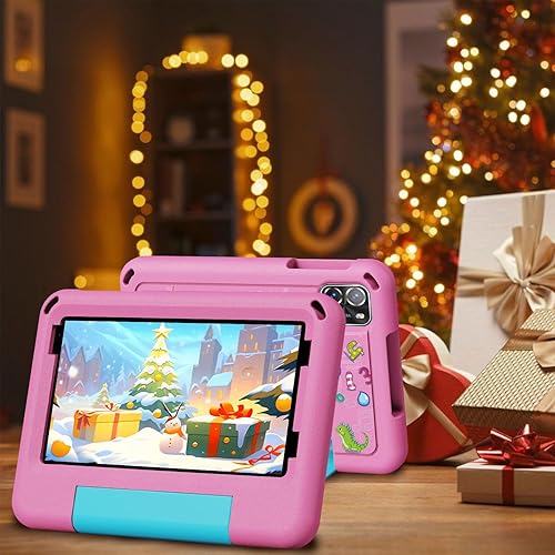 Miniatura 7 de PRITOM Tabletas TAB7 PRO para niños de 7 pulgadas, 64 GB, 3 GB de RAM actualizadas, tableta para niños pequeños Android 14 con WiFi, cámara dual,