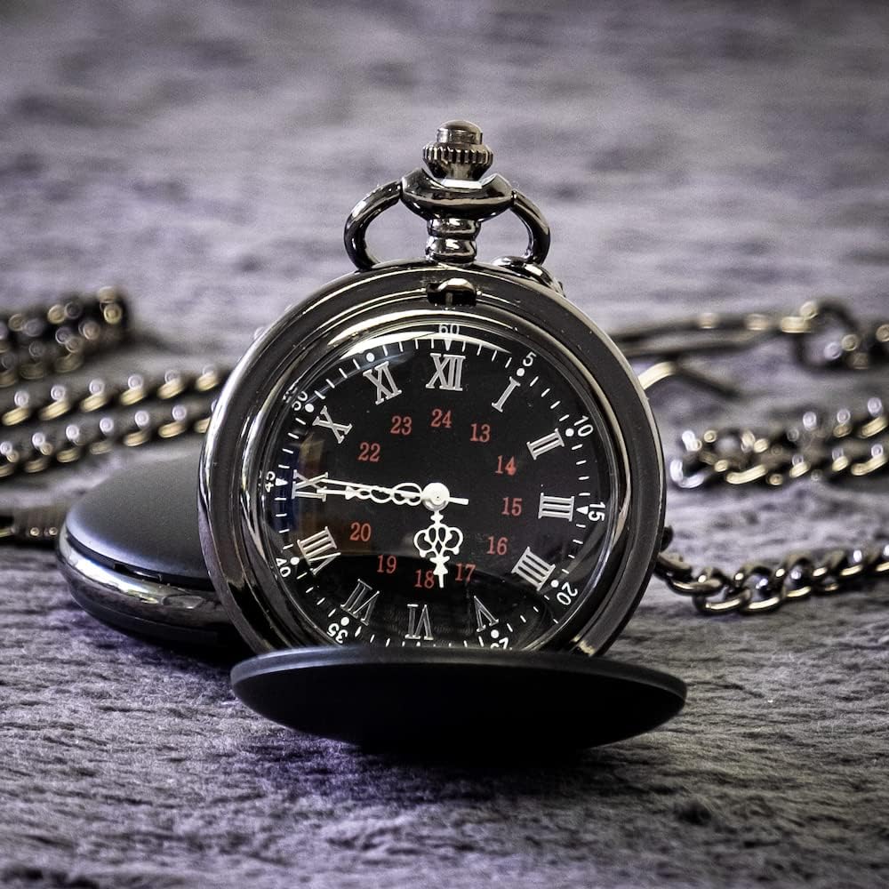 Mother's Day Unique Gifts for Mother-in-Law, Thoughtful Gifts from Daughter-in-Law, Engraved Pocket Watch