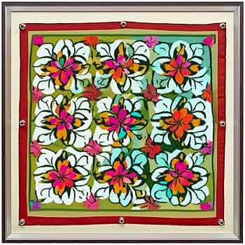 Amazon.co.jp: マグネット式 スカーフ額 42cm用 UVアクリル付